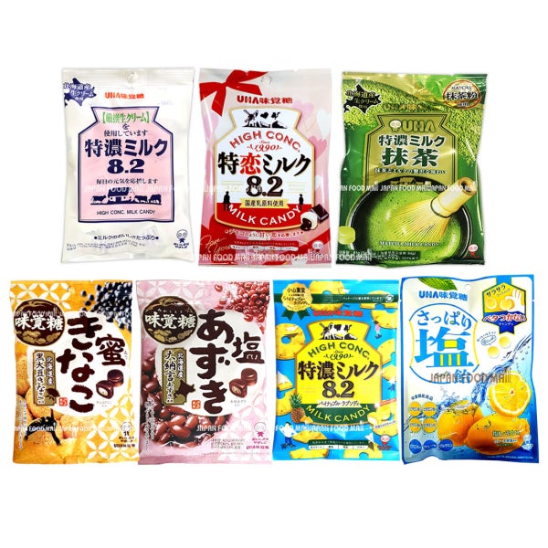 UHA 미카쿠토 아주끼 캔디 105g / 일본 팥사탕