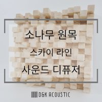 사운드디퓨저 음향디퓨저 분산재 룸어쿠스틱 음향판 나무흡음재 방음공사 인테리어 흡음판