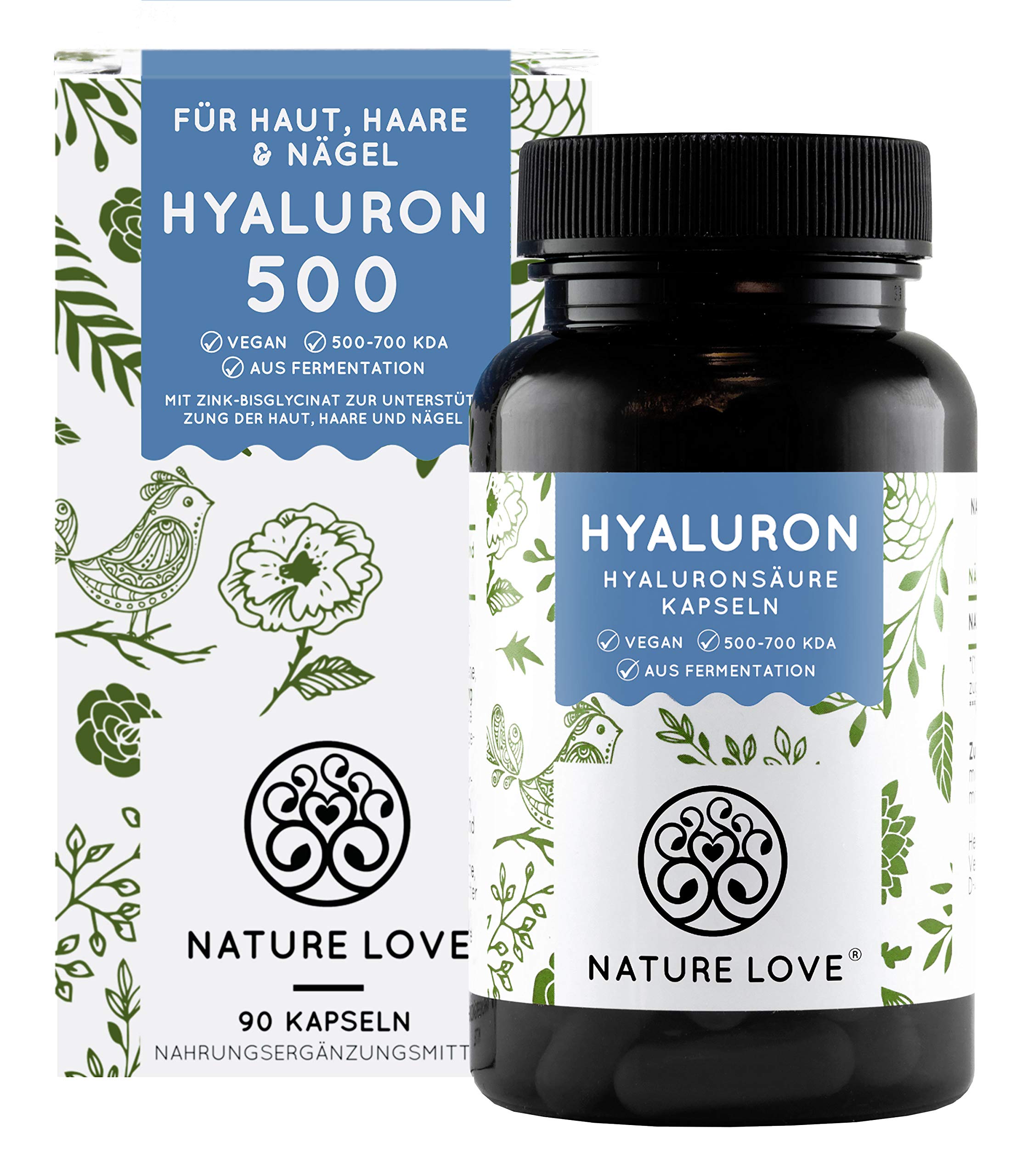 [독일직구] NATURE LOVE 히알루론산 90정