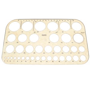 가죽공예 도구 Round Templet 원형 도형자 KOH-I-NOOR