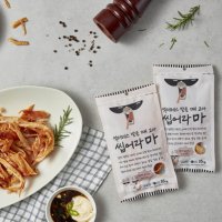 [편한식사]바베큐 조미 술안주 편의점 부드러운 오징어 씹어라마 280g (35gx8입)