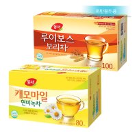 동서식품 ufeffufeff루이보스보리차 100T+캐모마일 현미녹차 80T