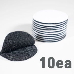 벨크로 찍찍이 원형 양면 테이프 10p