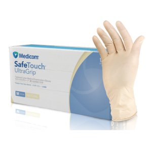 라텍스장갑 (세이프터치울트라그립) MEDICOM Latex Glove 고무 니트릴 글러브