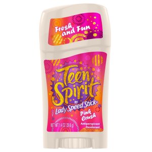 (6팩)Lady Speed Stick Teen Spirit 레이디스피드 데오드란트 스틱 틴 스피리트 핑크 크러쉬 1.4oz(39.6g)