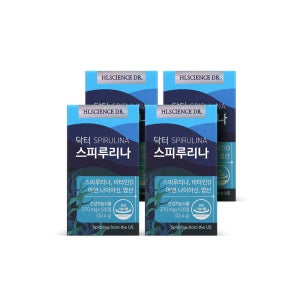 닥터 스피루리나 4박스 4개월분 피부건강, 항산화