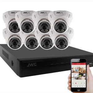 현우CCTV 400만화소 실내용 카메라 8대 녹화기 세트