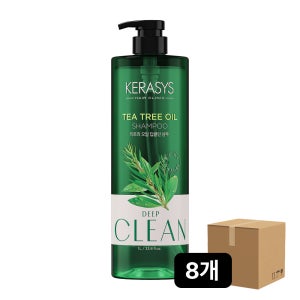 [본사배송] 케라시스 리얼네이처 티트리오일 샴푸 1L 1박스(8개)
