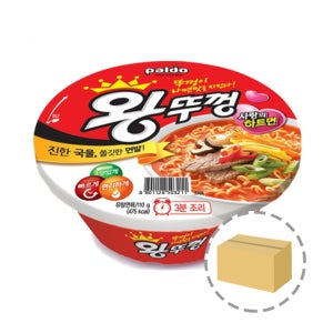 팔도 왕뚜껑 컵라면 1BOX (18컵)