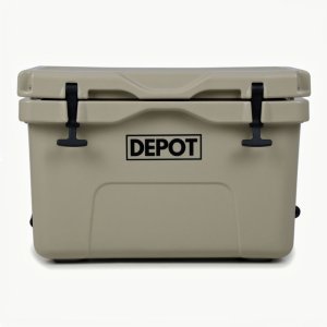 DEPOT 디포 캠핑 아이스박스 하드쿨러 35L, 탄