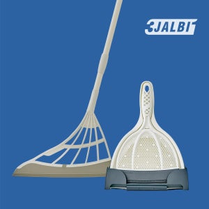 조절형&핸디잘비세트 화장실 물기 제거 털 청소