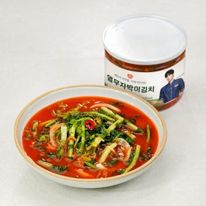 열무김치 1kg/팩 열무 물김치 자박이 국내산