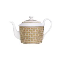 [에르메스] 모자이크 오24 골드 티포트 / HERMES Mosaique au 24 Gold Teapot