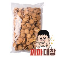 대용량 우성 통밀쿠키 2kg 벌크 인간사료 간식 주전부리 옛날 과자 우성식품 신흥제과