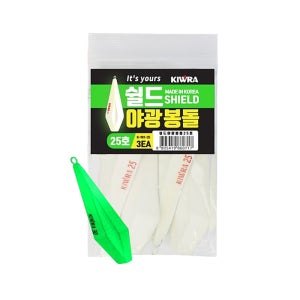 키우라 쉴드 야광 봉돌 (K-901) 문어 갑오징어 쭈꾸미