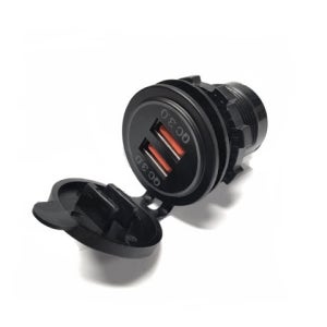 듀얼 차량용 USB 고속충전기 QC 3.0 12V