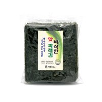 해농 바삭한 맛 파래김 80g 50매 무조미 구운김