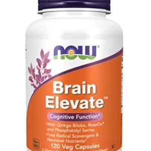 NOW Brain Elevate 징코빌로바 120캡슐 기억력 두뇌