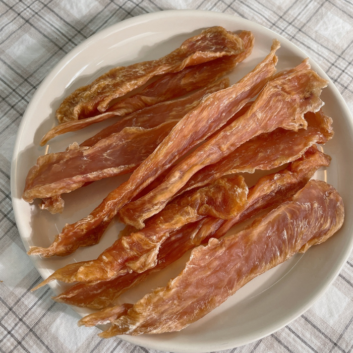 강아지 수제간식 닭가슴살 200g+100g 소형견 대형견 노견 다이어트 보양식