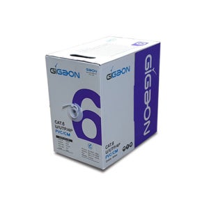 가온전선 CAT.6 UTP 랜 케이블 300M 옐로우