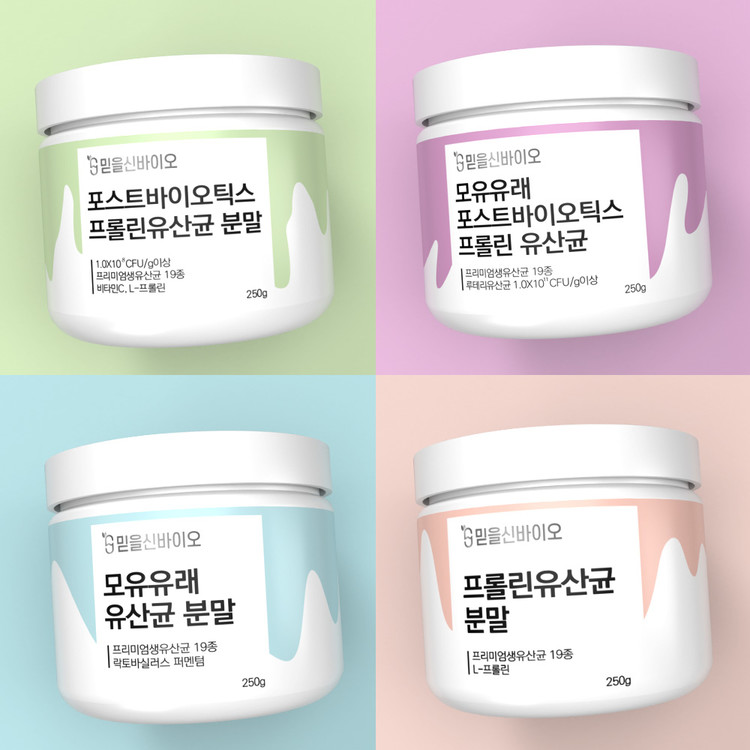 <b>믿을신</b> <b>프로바이오틱스</b> 유산균 포스트<b>바이오틱스</b> 모유유산균 4종 택 1