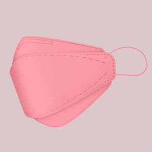 컬러풀데이즈 일회용 마스크 대형 30매 (핑크) / MB필터 4중구조 입체형