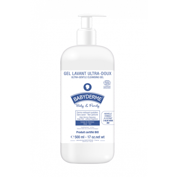 베이비덤 베이비-패밀리 울트라 젠틀 오가닉 클렌징 젤, 500ml