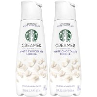 STARBUCKS White Chocolate Mocha Creamer 스타벅스 화이트 초콜릿 모카 크리머 828ml 2팩