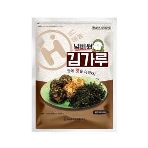 해농 넘버원 김가루 1kg 맛있는 고급 조미김가루