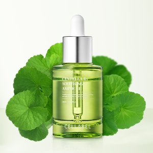 셀라벨 센텔라 Rx 수딩 앰플 30ml / 민감, 붉음, 고민피부 진정 무향 그린앰플