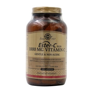 솔가 에스터C 플러스 1000mg 비타민C 100캡슐 로즈힙 분말 아세로라