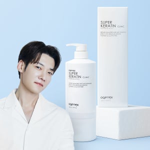 오제닉스 슈퍼케라틴 미용실 탄머리복구매직 헤어클리닉 550ml/손상모 상한머리복구 신데렐라 클리닉