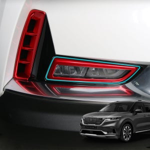 4세대 카니발 튜닝 KA4 안개등 가니쉬 커버 용품