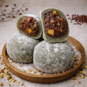 쫀득한 국산찹쌀 견과류 왕찹쌀떡 영양모찌 100g 20알 2kg