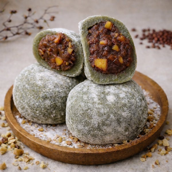 쫀득한 국산찹쌀 견과류 왕찹쌀떡 영양모찌 100g 20알 2kg