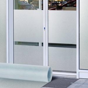 무점착 유리창 반투명시트지 유리문 안개 창문 사생활보호필름 필름지 3M