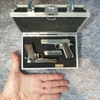 Alloy Empire 콜트 메탈 미니어처총 M1911 모델건 피규어총 다이캐스트 모형총