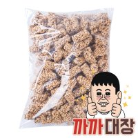 에코푸드 통밀말이 1kg 추억의 간식 건강스낵 인간사료 어린이 어르신 임산부 쌀 곡물과자