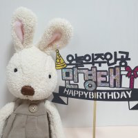 오늘의 주인공 생일토퍼