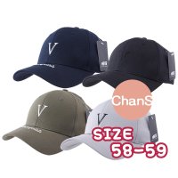 찬스ChanS브랜드 V 스판 볼캡 봄 밴드 막힌 남자 여자 야구 모자BR-C31054