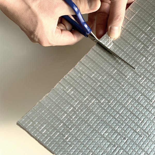 난연 접착식 바닥 창문 열반사 차단 결로방지 은박 발포지 단열재 필름 5T (0.5cm)