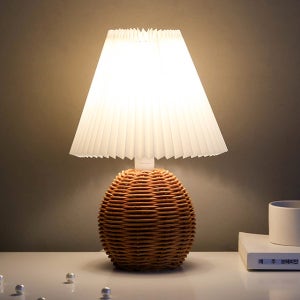 마켓비VAROTIN 라탄 호텔 감성 침실 스탠드조명 거실 인테리어 조명 단스탠드 E14