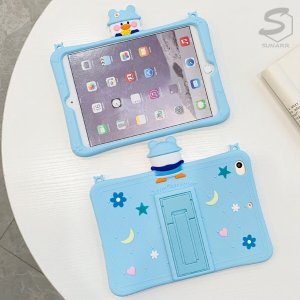 아이패드 프로6 5 4세대 11인치 아기오리 캐릭터 스탠드 실리콘 케이스