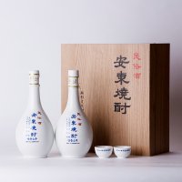 조옥화 김연박 명인 민속주 안동소주 선물세트 특2호 600ml 2본 잔2 45도