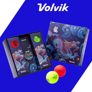 24 볼빅 청룡 골프공 6구 볼마커 골프공 세트