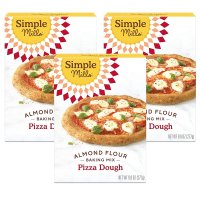 Simple Mills Almond Flour Pizza Dough Mix 심플밀스 아몬드 밀가루 글루텐프리 피자 도우 믹스 277g 3팩