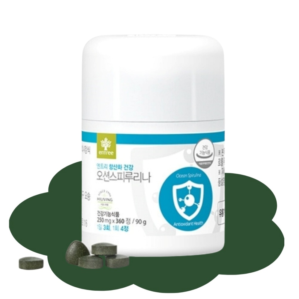 엔트리 오션스피루리나 클로렐라 고단백