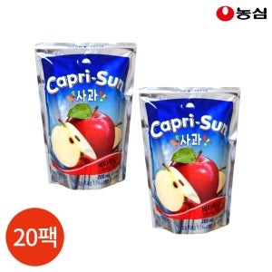농심 카프리선 사과 200ml x 10개