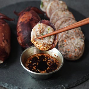 속초 명물 오징어 순대 500g 1팩 진공포장 안주 야식
