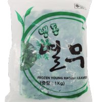 [얌얌마켓] 냉동 열무 1kg (아이스박스 포함)